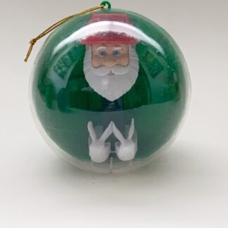Mini Pez Outlaw - Green Christmas Ornament