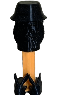 mini Make-A-Pez-Outlaw - orange stem