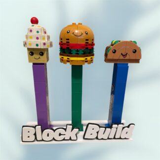 Block Build stand