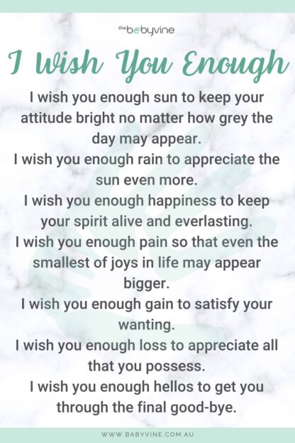 I Wish You Enough - Image 2